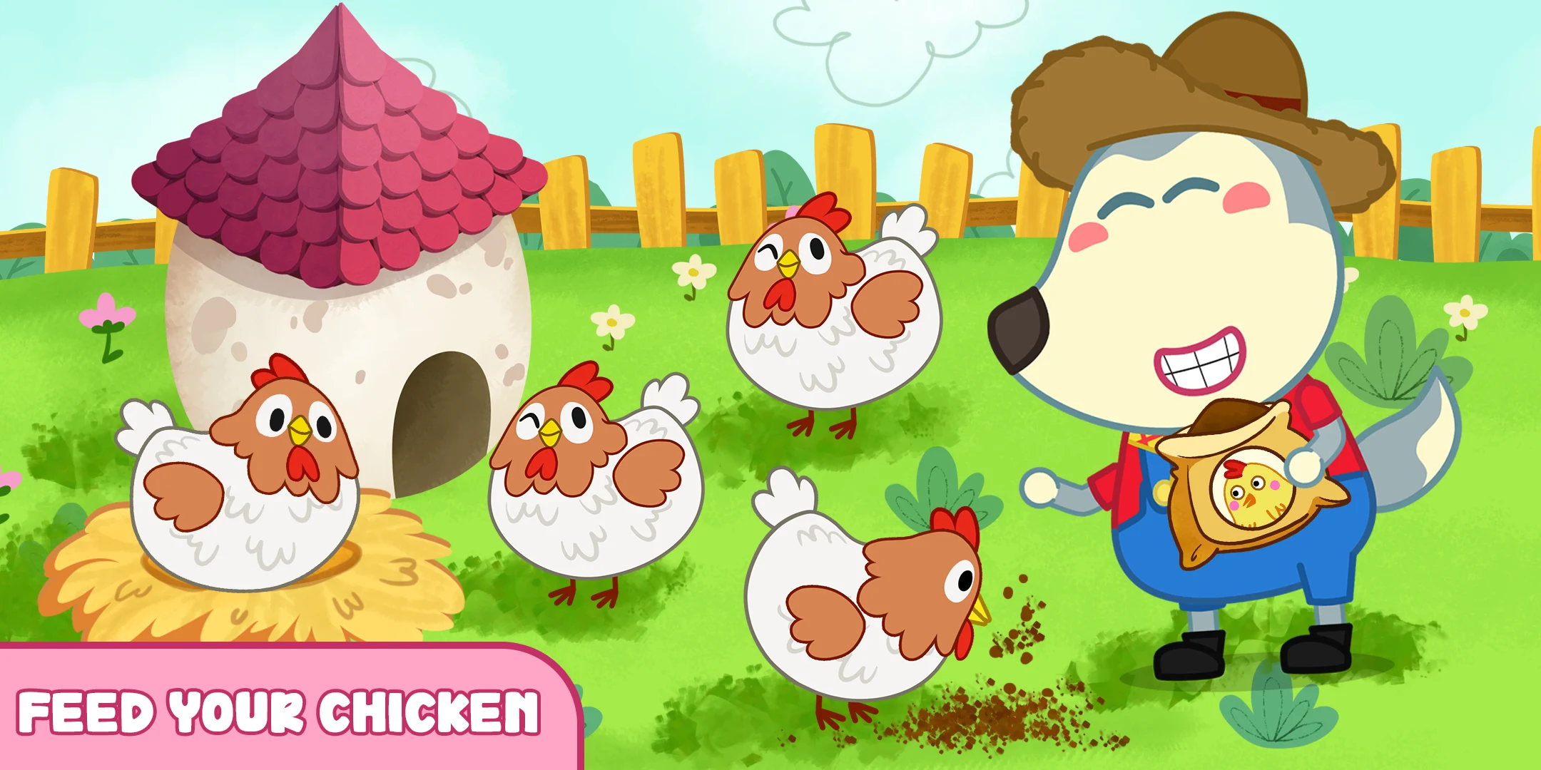 Wolfoo's Farm: Baby Farm Land screenshot