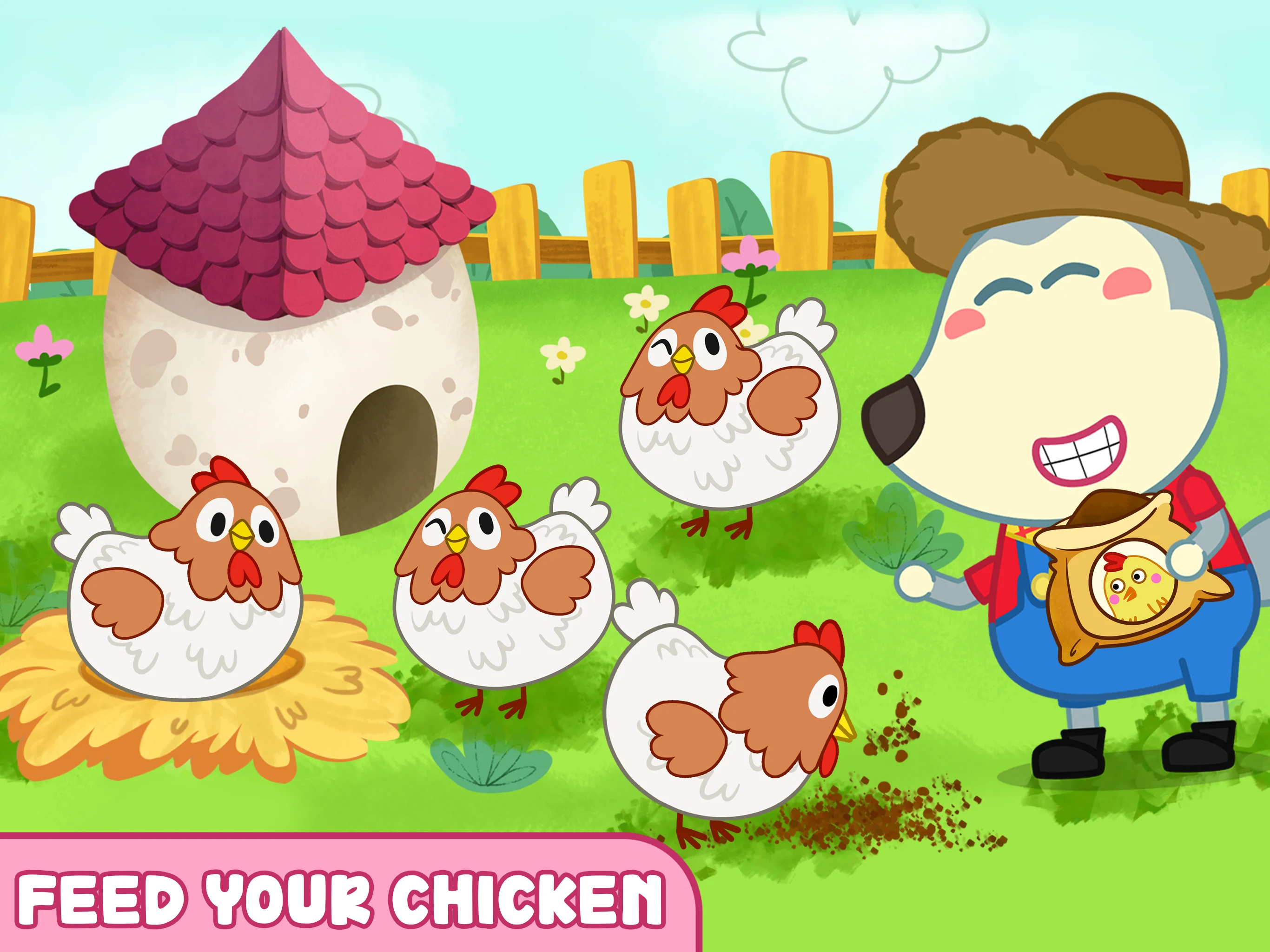Wolfoo's Farm: Baby Farm Land screenshot